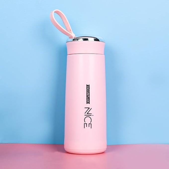 Nice Print Glass Water Bottle with Food grade Silicone Plastic