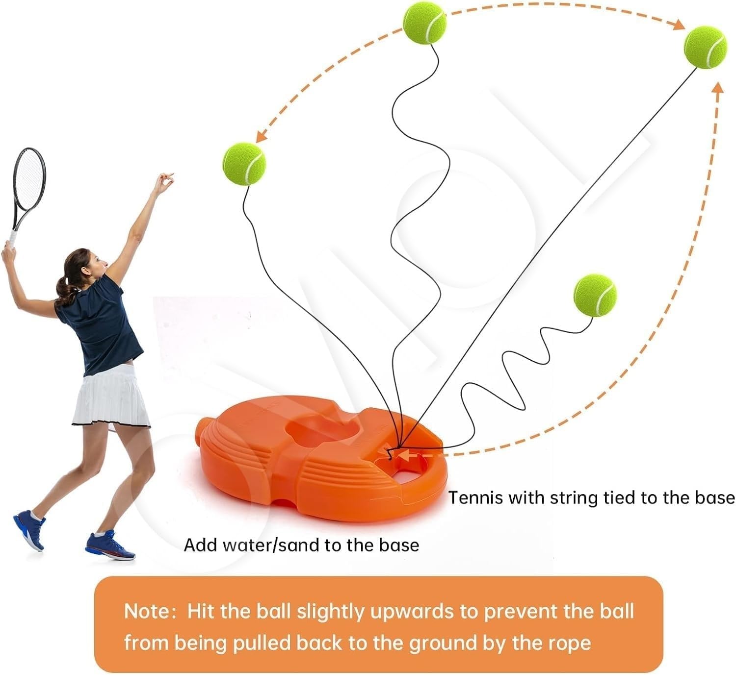 Tennis Trainer Rebound Ball with String