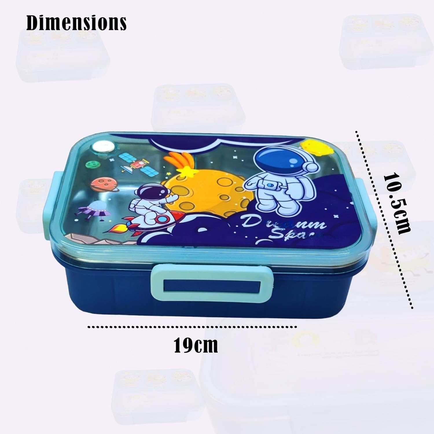 Space Lunch Box for School Kids