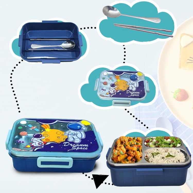 Space Lunch Box for School Kids