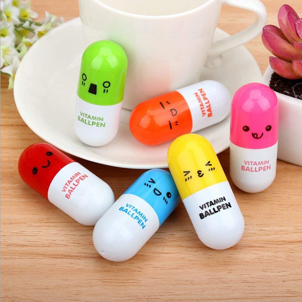 Capsule Shapes Ball Pens