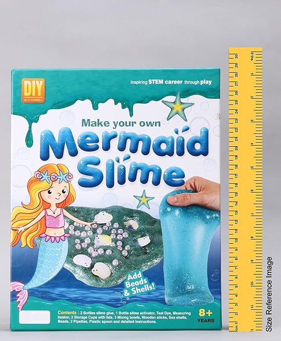 Mermaid Diy Slime Activity Kit