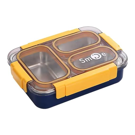 Premium Leakproof 3 Compartment Bento Box